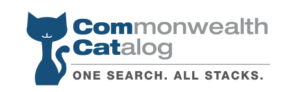 Commonwealth Catalog logo with the words One Search. All Stacks.