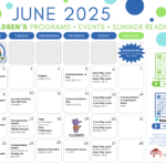 Children June 2025 Program Calendar